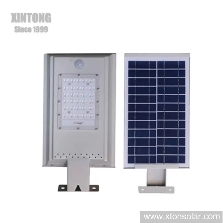 Gach I One Lampa Comhtháite Plaisteacha Brataithe le haghaidh Solas Sráide